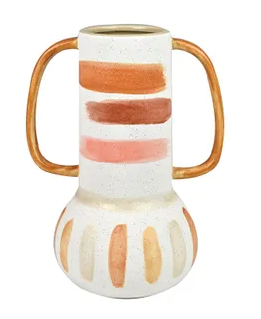 Artiste Hand-Painted Ceramic Vessel Vase