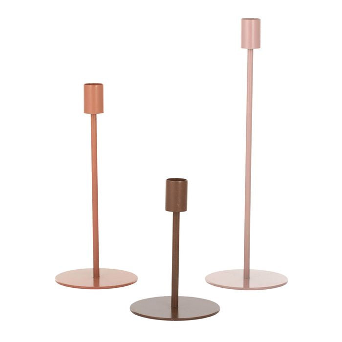 Jody Set of 3 Metal Candle Holders