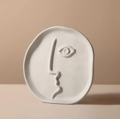 Ceramic Face Vase